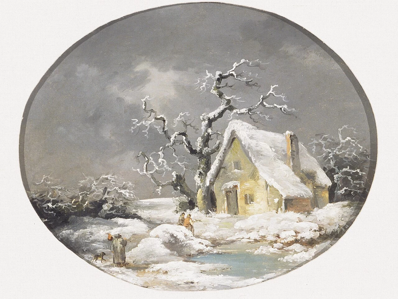 Paesaggio invernale - Hood Museum of Art